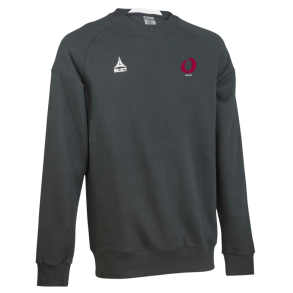 Select Sweat Oxford v25, Sort med logo og navn 