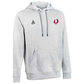 Select Hoodie Oxford v25, Gr� med logo og navn 