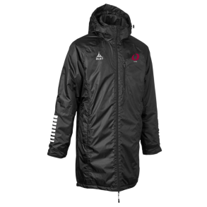 Select Coach jacket Monaco v24, Sort med logo og navn 