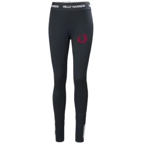 Helly Hansen - Dame Lifa Merino Midweight Skiunderbukser med logo, Navy