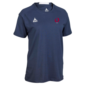 Select T-shirt Oxford women v25, Navy med logo og navn 