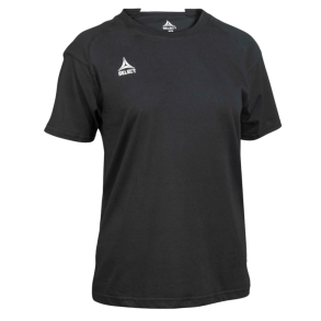 Select T-shirt Oxford women v25, Sort med logo og navn 