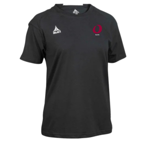 Select T-shirt Oxford women v25, Sort med logo og navn 